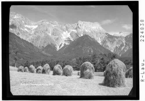 Blick gegen Mieminger Kette / Tirol