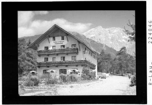 Barwies / Tirol / Gasthaus und Pension Schwimmbad