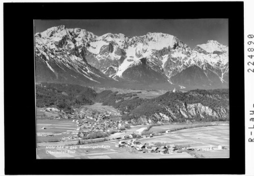 Mötz 644 m gegen Mieminger Kette / Tirol