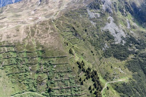 [St. Gallenkirch - Grasjoch, Lawinenverbauung]