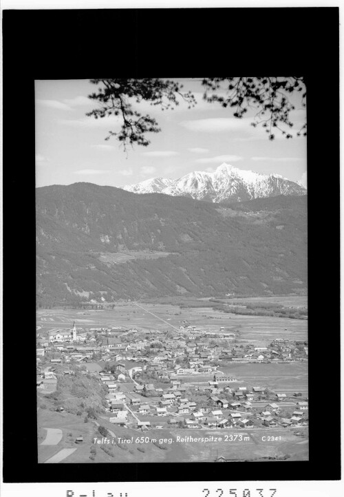 Telfs in Tirol gegen Reitherspitze 2373 m