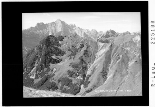 Leutasch / im Gaistal / Tirol : [Blick vom Scharnitzjoch zum Mieminger Gebirge]