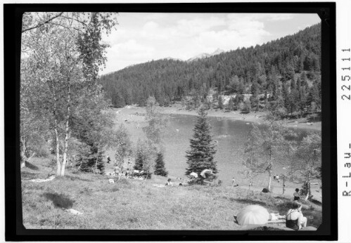 [Wildmoossee in der Lentschenau gegen Reitherspitze / Tirol]