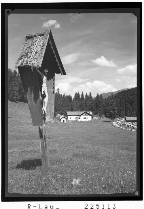 [Ferienheim Wildmoos in der Lentschenau gegen Seefelderjoch / Tirol]