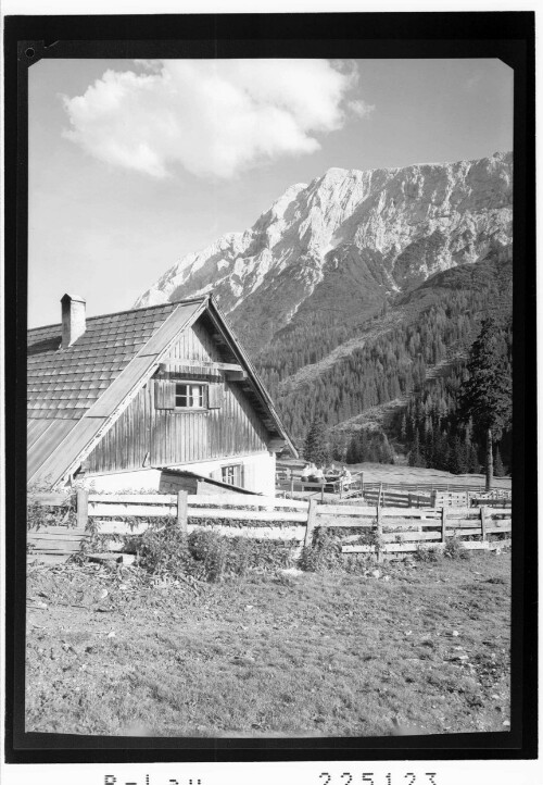 [Leutasch / Gaistalalm gegen Hohe Munde / Tirol]