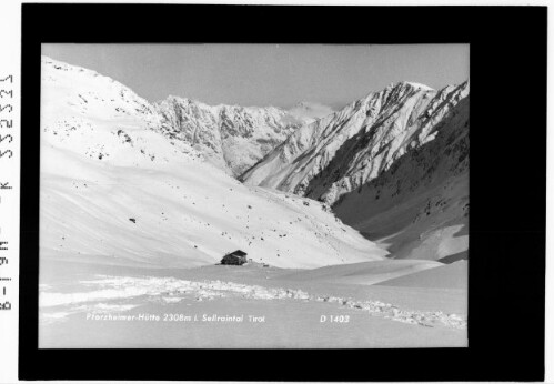 Pforzheimer Hütte 2308 m im Sellraintal / Tirol