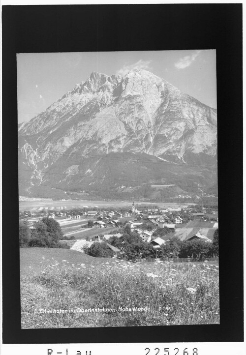 Oberhofen im Oberinntal gegen Hohe Munde