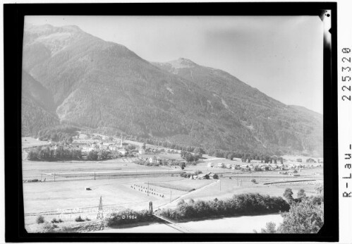 Stams 671 m im Oberinntal / Tirol mit Hängebrücke