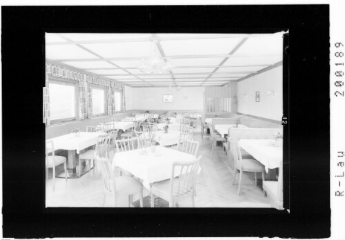 Hotel Faschina 1500 m, Speisesaal