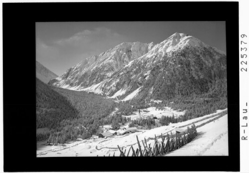St. Sigmund im Sellrain 1516 m / Tirol