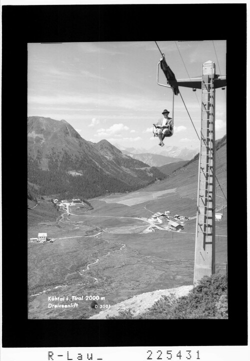 Kühtai in Tirol 2000 m / Dreiseenlift