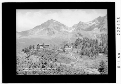 Kühtai in Tirol 2000 m / Dortmunder Hütte und Gasthof Kühtaier Schlößl