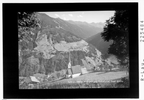 Sellrain 909 m / St. Quirin gegen Fotschertal / Tirol