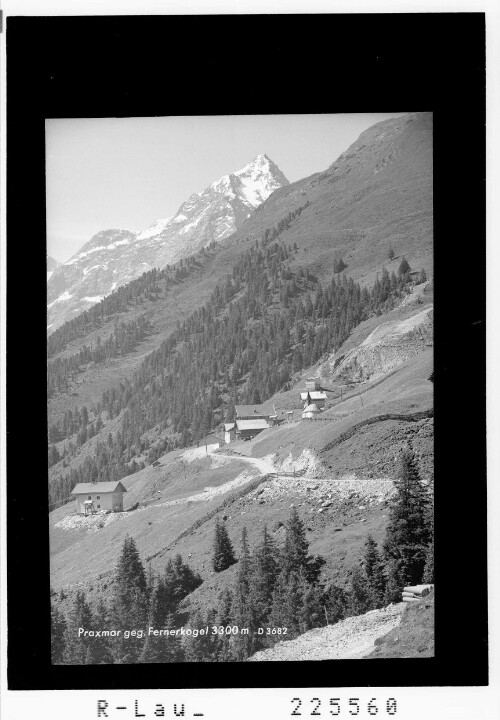 Praxmar gegen Fernerkogel 3300 m