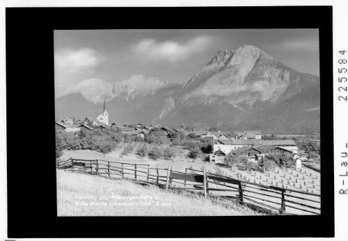 Flaurling gegen Mieminger Kette und Hohe Munde / Tirol : [Flaurling gegen Mieminger Gebirge mit Hochplattig und Hohe Munde]