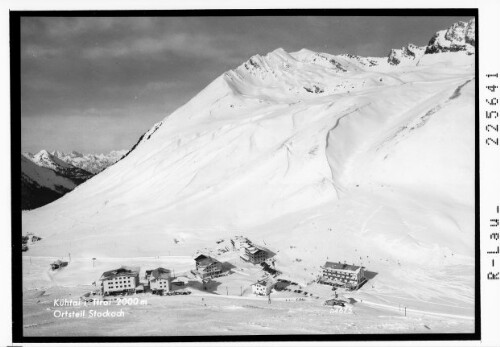 Kühtai in Tirol 2000 m / Ortsteil Stockach