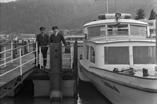 Schiff Feldkirch im Hafen von Bregenz