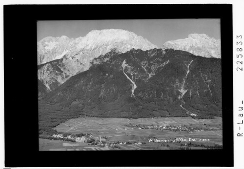 Wildermieming 9000 m / Tirol : [Wildermieming gegen Mitterspitzen - Hochplattig und Hochwand]