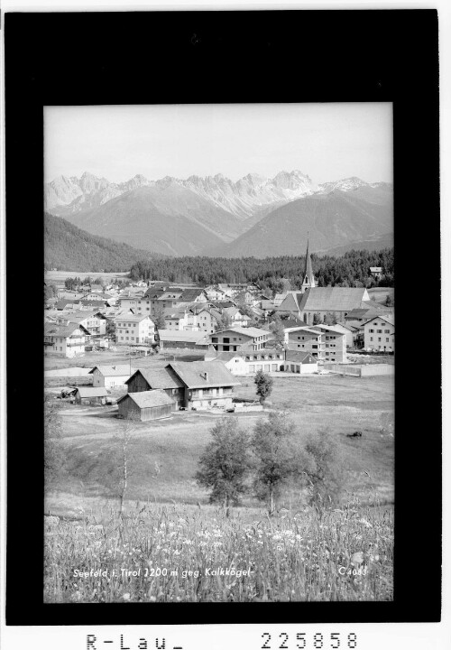 Seefeld in Tirol 1200 m gegen Kalkkögel