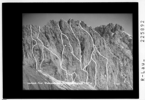 Leutasch - Tirol / Wettersteingebirge - Schüsselkarspitze 2537 m