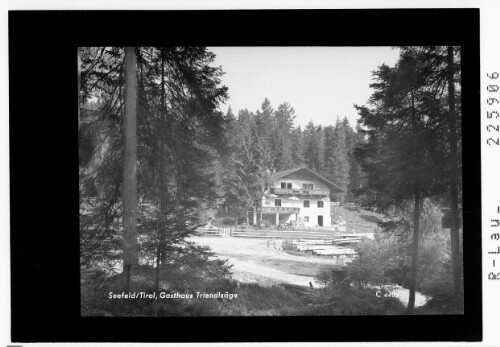 Seefeld / Tirol / Gasthaus Triendlsäge