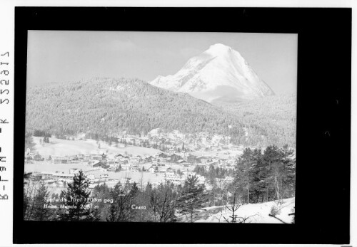 Seefeld in Tirol 1200 m gegen Hohe Munde 2661 m