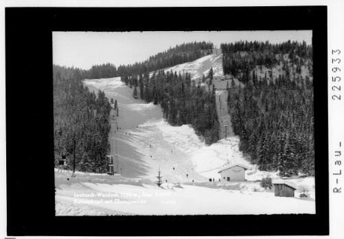 Leutasch - Weidach 1130 m / Tirol / Schilift Katzenkopf mit Übungswiese