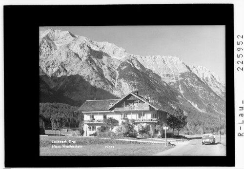 Leutasch - Tirol / Haus Wetterstein