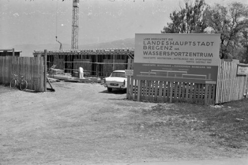 Bau des Sportzentrums Ruderverein Viking in Bregenz