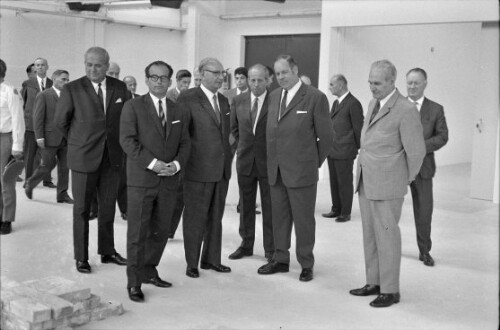 Bundespräsident Franz Jonas auf Besuch in Vorarlberg - Dornbirn