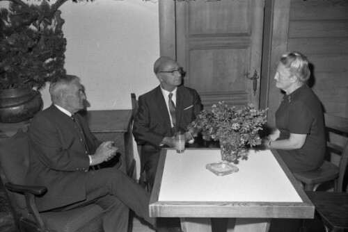 Bundespräsident Franz Jonas auf Besuch in Vorarlberg - Hausbesuch