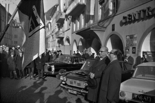 Bundespräsident Franz Jonas in Feldkirch