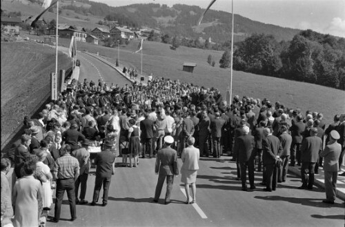 Eröffnung der Brücke Andelsbuch-Bersbuch nach Schwarzenberg