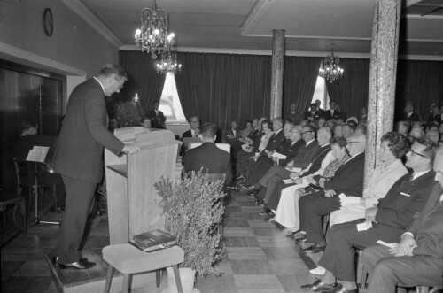 Eröffnung der Landesmuseumsausstellung im Kornmarkttheater in Bregenz