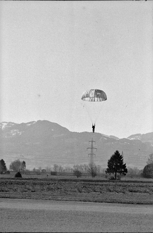 Fallschirmspringer Bodo Burghard