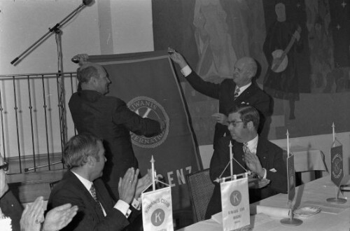 Gründung des Kiwanis-Clubs am Gebhardsberg in Bregenz