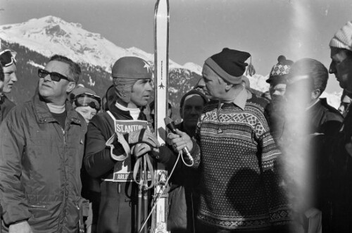 Skirennen in St. Anton am Arlberg