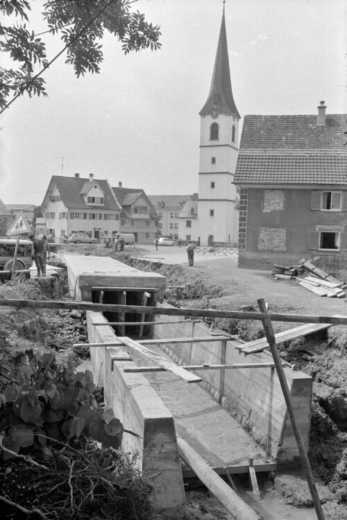 Verbauung Bergerbach in Hörbranz