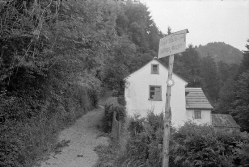 Wegebau von Lochau auf den Pfänder