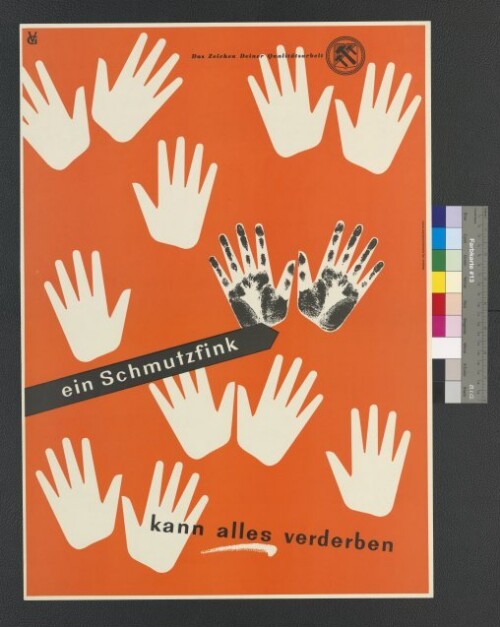 Plakat des Textilunternehmens F.M. Hämmerle