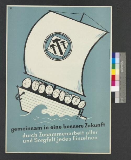 Plakat des Textilunternehmens F.M. Hämmerle