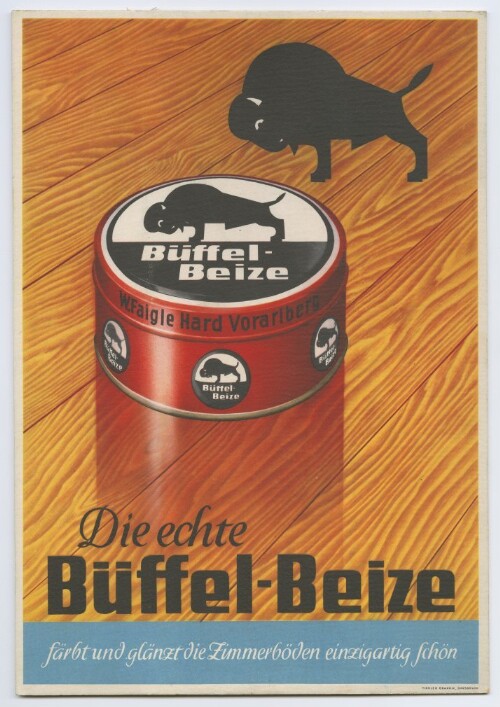 Plakat des Chemieunternehmens Faigle