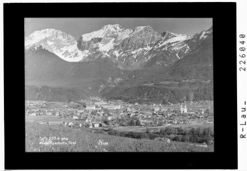 Telfs 633 m gegen Miemingerkette / Tirol