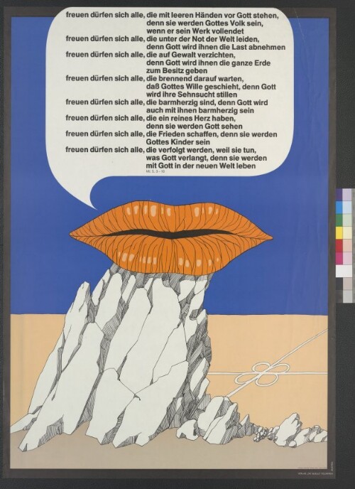 Plakat des Verlags 'Die Quelle' Feldkirch