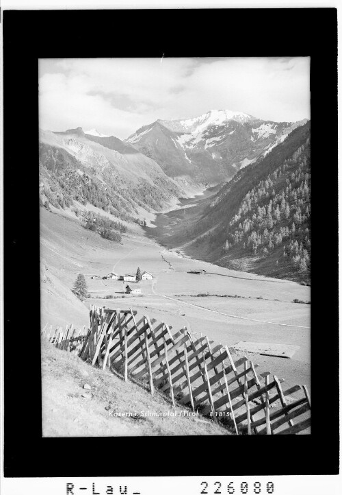 Kasern im Schmirntal / Tirol