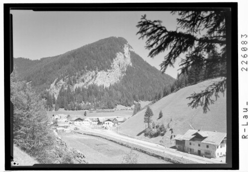 [Stafflach an der Brennerstrasse gegen Sonnenberg / Tirol]