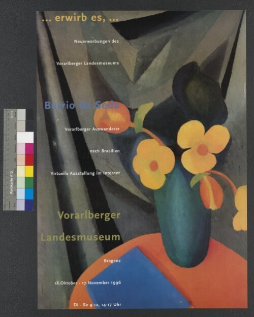 Ausstellungsplakat für das Vorarlberger Landesmuseum