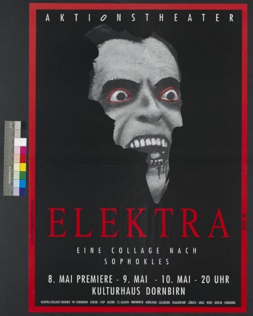 Plakat für das Kulturhaus Dornbirn