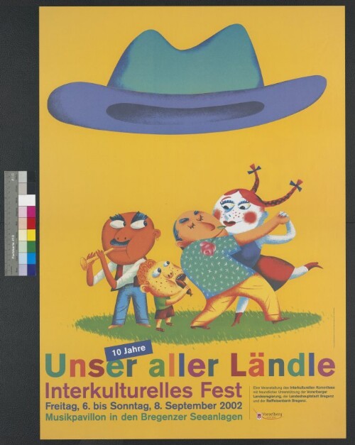 Plakat für das interkulturelle Fest