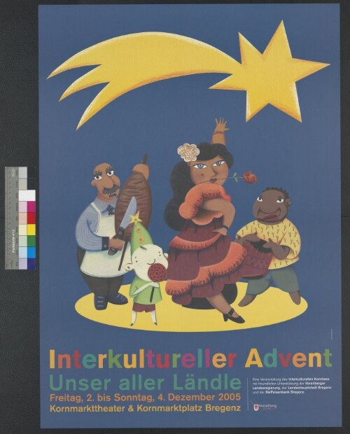 Plakat für den interkulturellen Advent